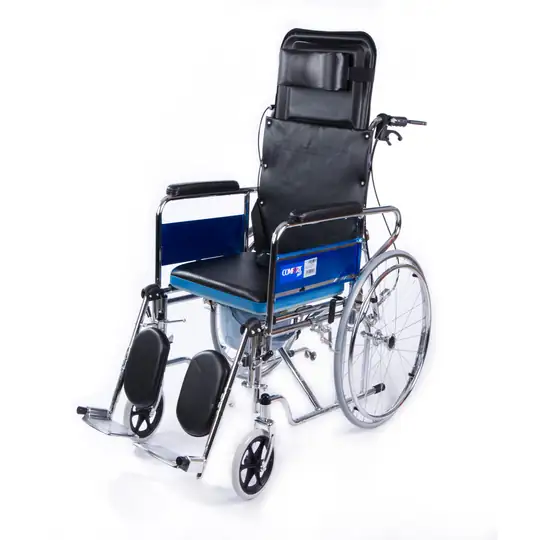 Comfort Plus DY02609GC Sırtı Yatar Ayak Kalkar Tuvalet Özellikli Tekerlekli Sandalye