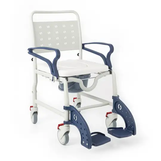 Comfort Plus DM-8088C Soft Banyo ve Tuvalet Sandalyesi (Lacivert)