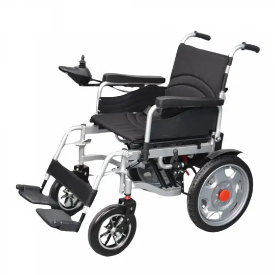 Poylin P200E-2024 Katlanabilir Akülü Tekerlekli Sandalye